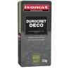 Isomat DUROCRET DECO alb 25Kg mortar de modelare pentru finisarea pardoselilor şi zidurilor