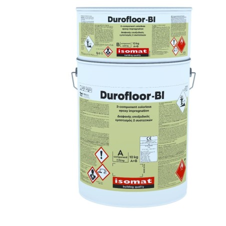 Isomat DUROFLOOR-BI transparent 10Kg rasina epoxidica pentru impregnarea suprafetelor din beton