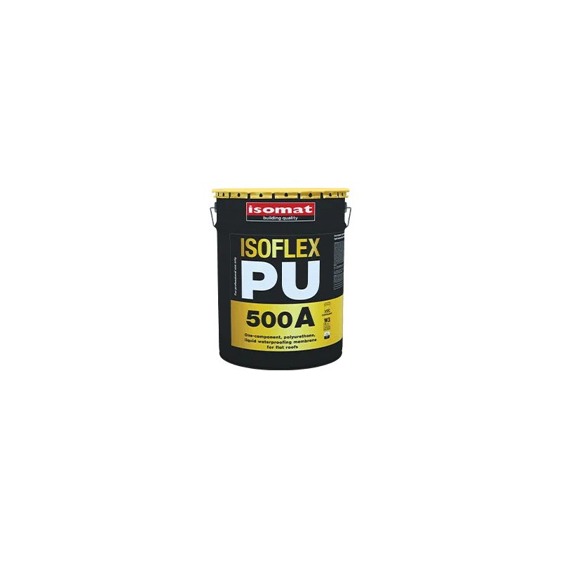 Isomat ISOFLEX-PU 500A gri 25Kg membrana hidroizolanta lichida poliuretanica, cu priza rapida, pentru terase