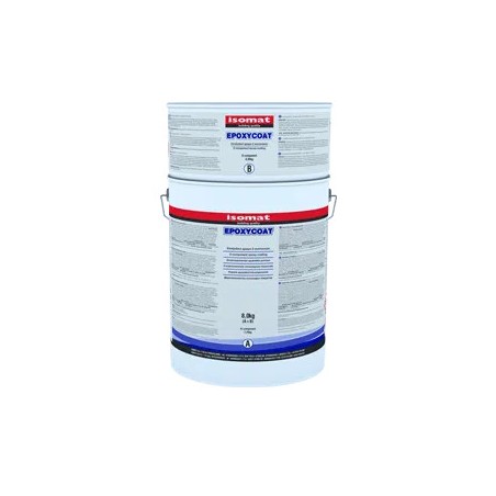Isomat EPOXYCOAT RAL 9016 8Kg vopsea epoxidica de protectie, decorativa, bicomponenta