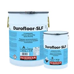 Isomat DUROFLOOR-SLF RAL 7032 20Kg pardoseala epoxidica colorata, bicomponenta, autonivelanta