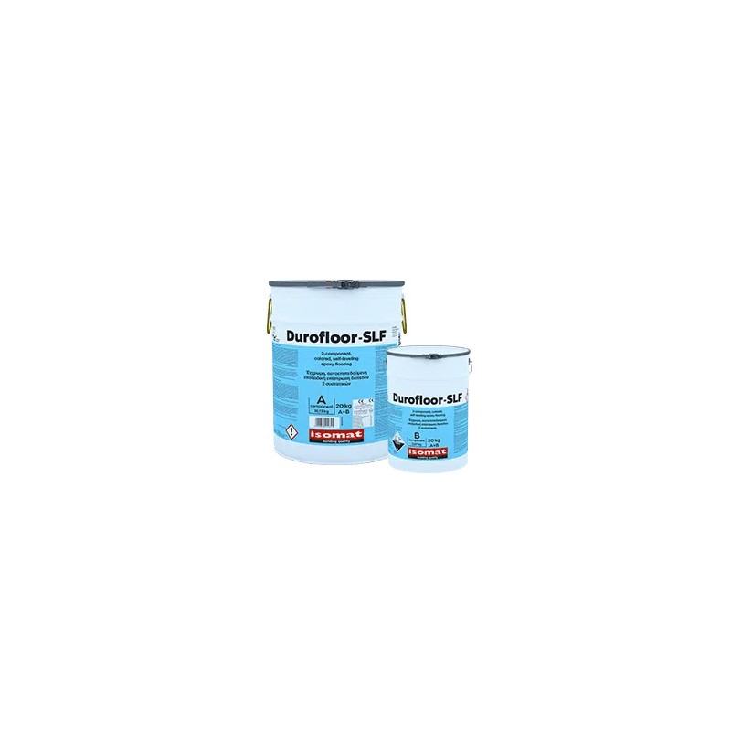 Isomat DUROFLOOR-SLF RAL 7035 20Kg pardoseala epoxidica colorata, bicomponenta, autonivelanta