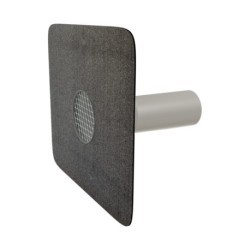 Topwet deversor de siguranta TWPP 50 BIT flansa din membrana bituminoasa, sectiune rotunda DN50