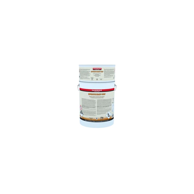 Isomat EPOXYCOAT-VSF RAL7032 10Kg vopsea epoxidica bicomponenta, rezistenta la agresiuni chimice