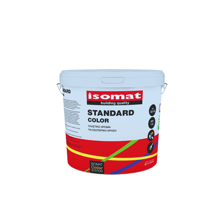 Isomat STANDARD COLOR alb 25L vopsea lavabila mata pentru interior