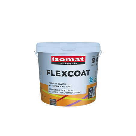 Isomat FLEXCOAT colorat 25L vopsea elastica hidroizolanta, de calitate premium