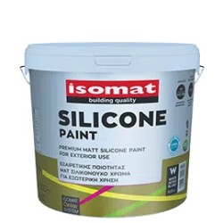 Isomat SILICONE PAINT colorat 3L vopsea siliconica premium, mata, pentru exterior