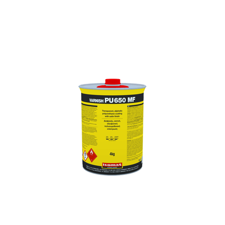 Isomat VARNISH-PU 650 MF 4Kg acoperire poliuretanica, monocomponenta