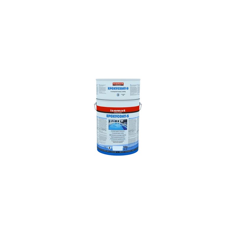 Isomat EPOXYCOAT-S alb RAL 9003 2Kg vopsea epoxidica bicomponenta pentru piscine