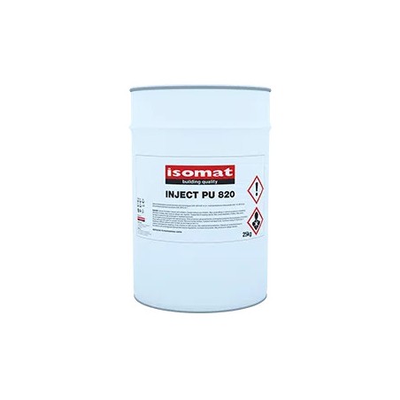 Isomat INJECT PU 820 25Kg rasina poliuretanica, rigida, injectabila, pentru etansare