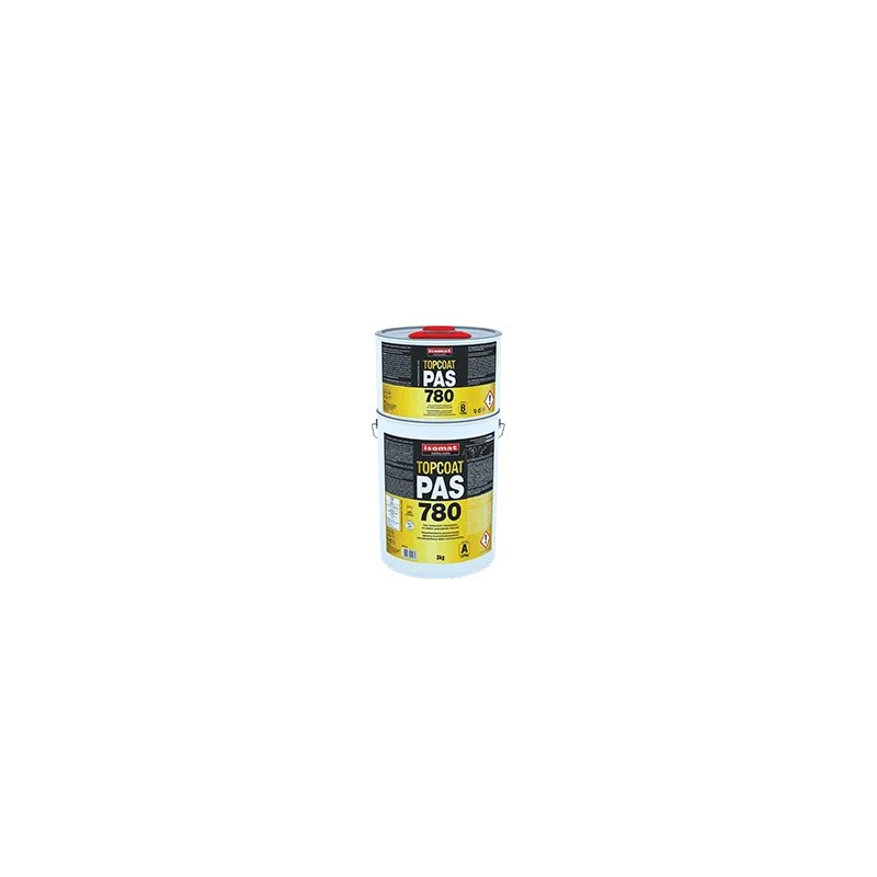Isomat TOPCOAT-PAS 780 3Kg acoperire poliaspartica de protectie, transparenta, bicomponenta