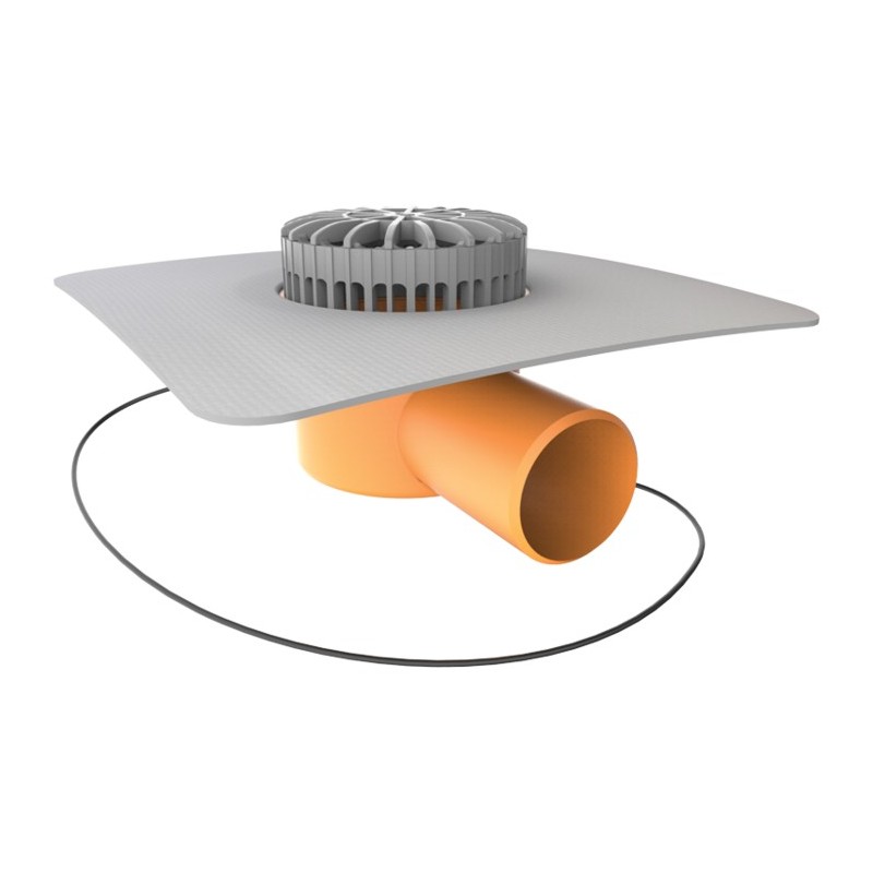 RECEPTOR TERASA TWTE 110 PVC V