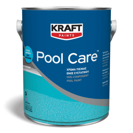 Kraft Pool Care light blue 3L vopsea de piscine monocomponenta