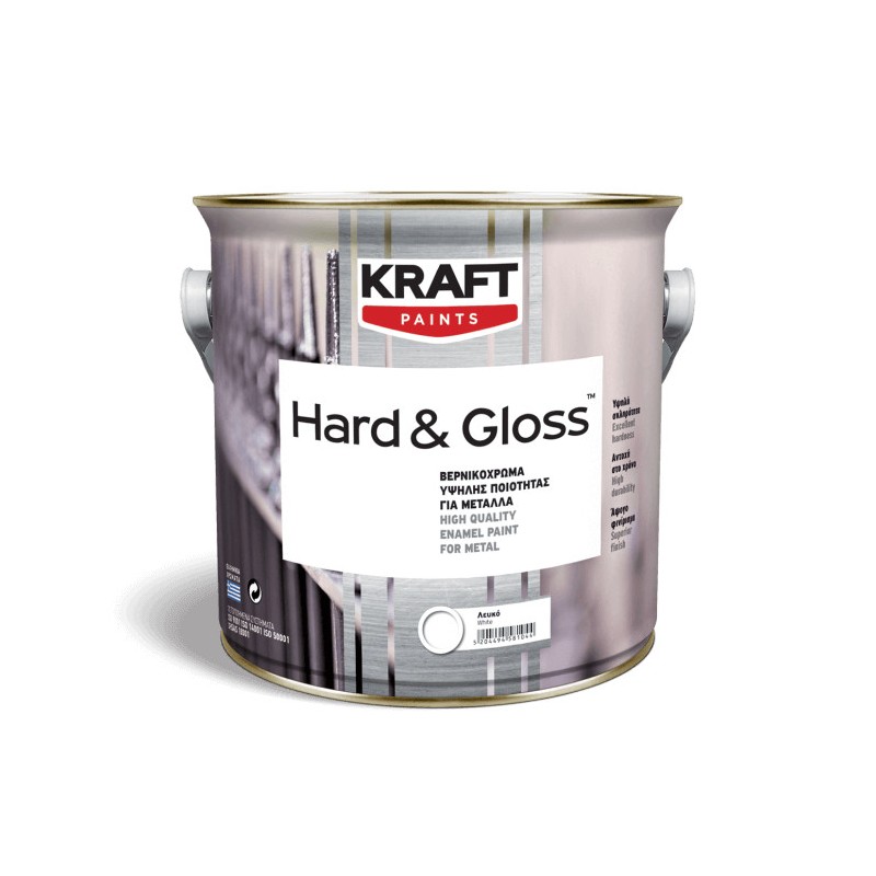 Kraft Hard and  Gloss 59 palm tree 0,65L vopsea email de foarte buna calitate, pentru metal și lemn