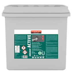 Isomat AQUAMAT-ACTIVE 25Kg gri mortar hidroizolant pe baza de ciment, ultraflexibil, cu priza rapida, bicomponent.