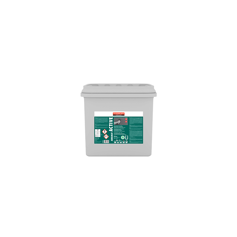 Isomat AQUAMAT-ACTIVE 25Kg gri mortar hidroizolant pe baza de ciment, ultraflexibil, cu priza rapida, bicomponent.