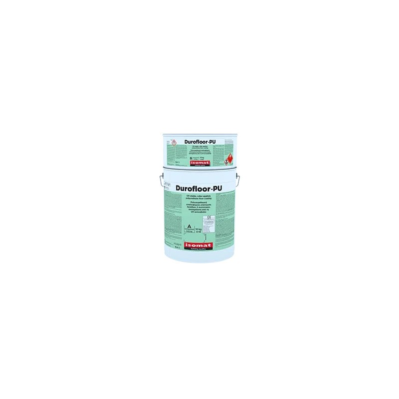 Isomat DUROFLOOR-PU RAL7035 10Kg pardoseala poliuretanica pensulabila, bicomponenta