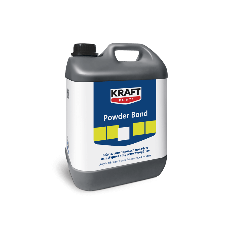 Kraft Powder Bond 1L aditiv copolimeric special care imbunatateste proprietatile mortarelor pe baza de ciment