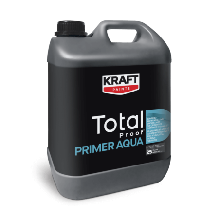 Kraft Total Proof™ Primer Aqua 1Kg grund de impregnare transparent pentru suprafete poroase orizontale