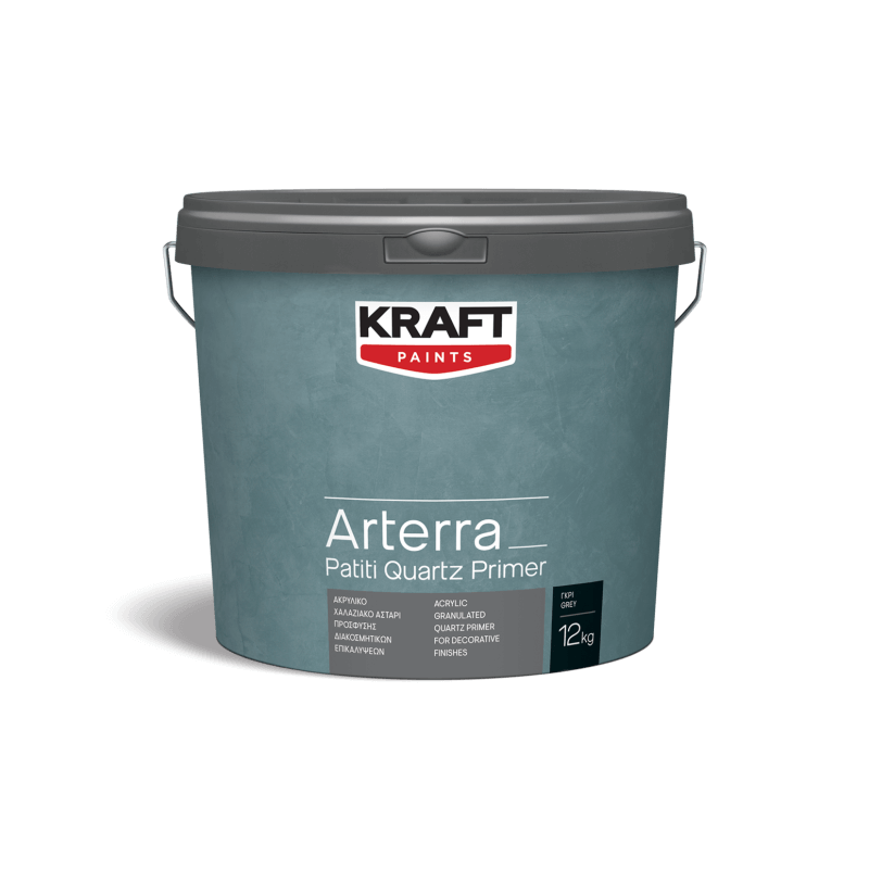 Kraft Arterra Patiti Quartz Primer 12Kg grund de cuarţ granulat acrilic pentru finisaje decorative
