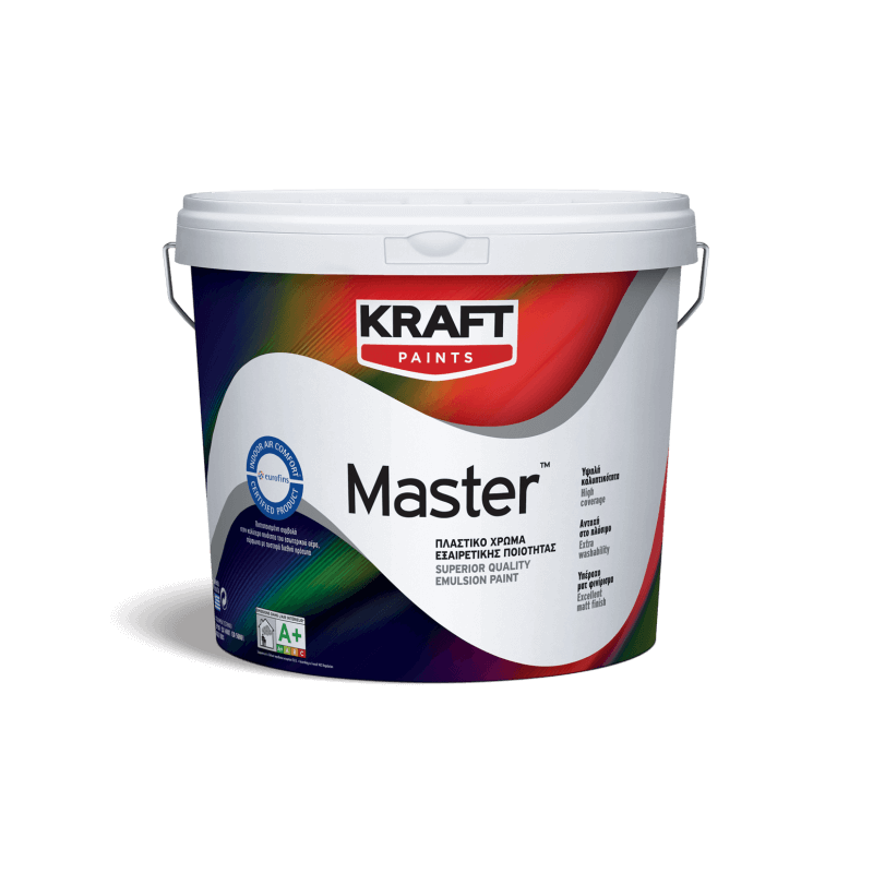 Kraft Master™ colorat mat 10L vopsea emulsie de inalta calitate pentru peretii interiori