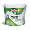 Kraft Master™ Eco alb mat 3L vopsea emulsie ecologica premium pentru pereti interiori