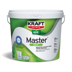 Kraft Master™ Eco colorat mat 3L vopsea emulsie ecologica premium pentru pereti interiori