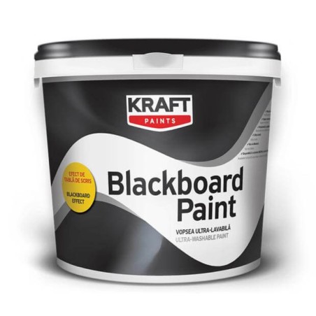 Kraft Blackboard Paint 1L vopsea cu efect de tabla de scris